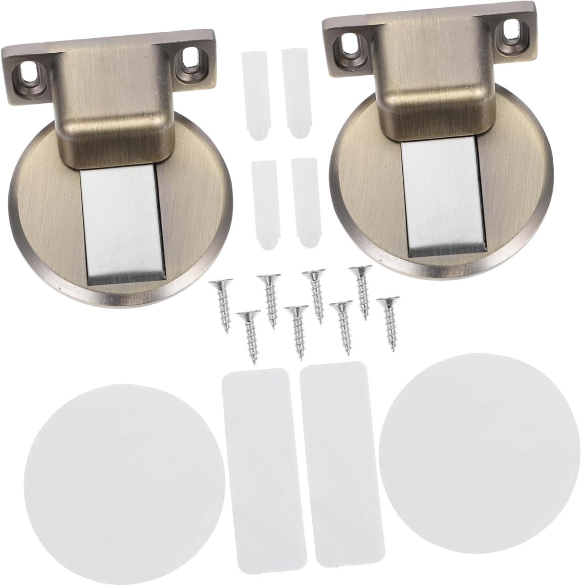 Magnetische Deurvanger - Deurstopper Houder - Voorkomt Deurslag - Sterk Zuigontwerp - 2 Stuks - Diverse Kleur