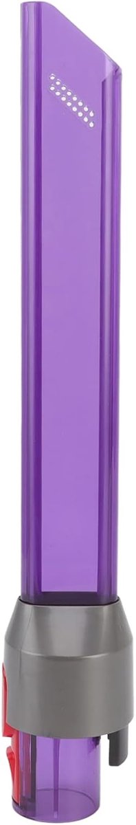 Stofzuiger Spleetmondstuk - LED Mondstuk - Diepe Reiniging - Ingebouwde Verlichting - 33 cm Lengte - Zwart