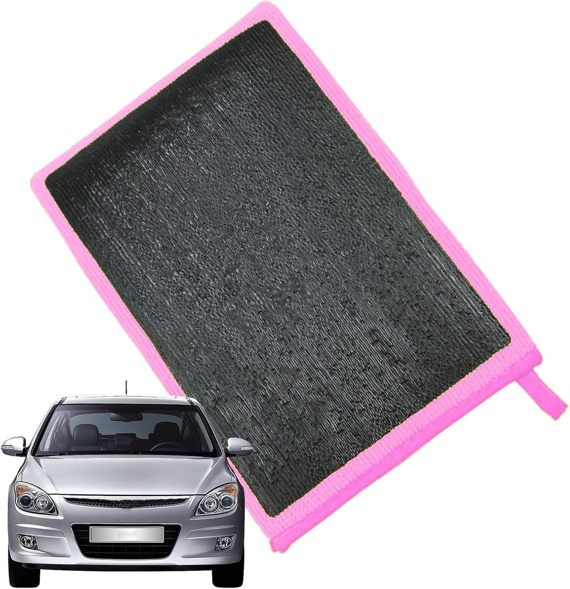 Autowashandje - Herbruikbare handschoen - Voertuigonderhoud - Scheurvaste vezel - N.v.t. - Paars