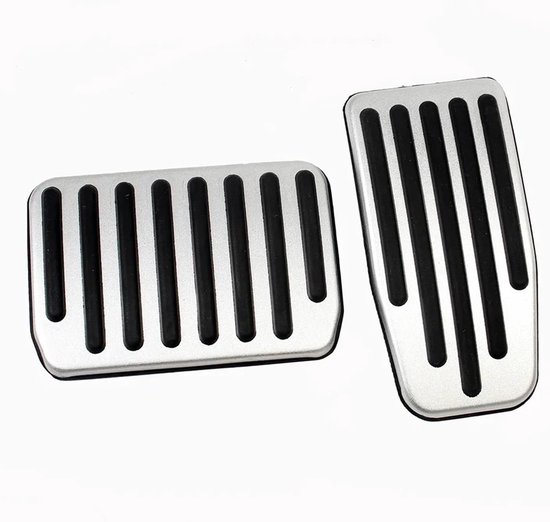 Pedaalhoezen Aluminium - Antislip Pedaal Covers - Veiliger Rijden - Antislip Oppervlak - Set van 3 - Rood — afbeelding 4