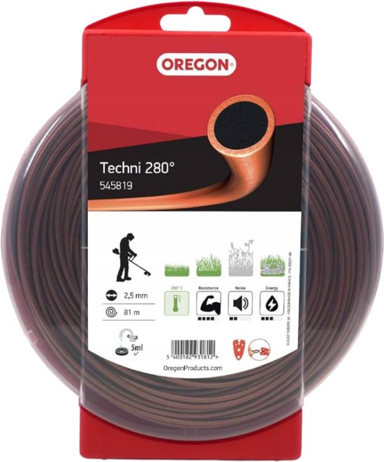 Oregon Techni 280° maaidraad 2,5 mm x 81 m (545819) van Oregon — afbeelding 3