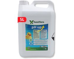 Famiflora pH-plus / pH up vloeibaar 5L - verhoogt de pH-waarde van je zwembad of spa!