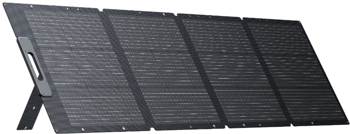 BLUETTI Zonnepaneel 200W PV200- voor draagbare zonnegeneratoren Elite 30 V2/ Elite200 V2/ Elite100 V2 / Apex 300/ Elite 300 -fotovoltaïsche module- zonne-installatie voor onafhankelijk systeem, voor tuin, balkon, caravan, naar buiten