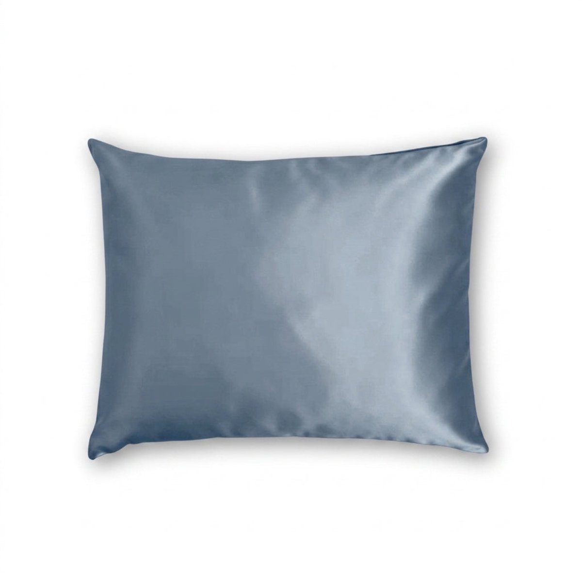 Zijden Kussensloop Evening Blue - 22MM - Silk Heaven - 60x70cm / Hotelsluiting