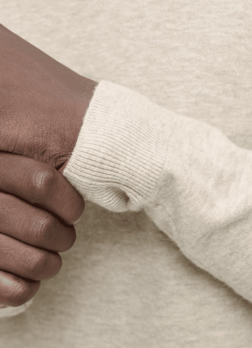 Jack &jones Jjeperfect Wool Blend Knit Crew Neck Oonbean | Beige | Maat: M