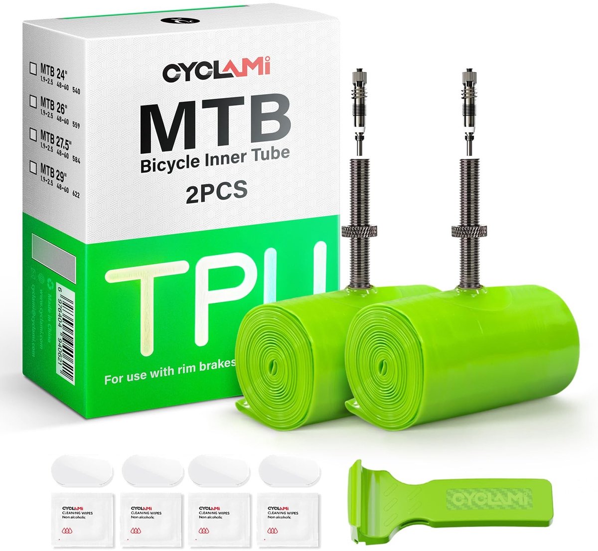 MTB binnenbanden 26 inch - 2 stuks met Presta ventiel