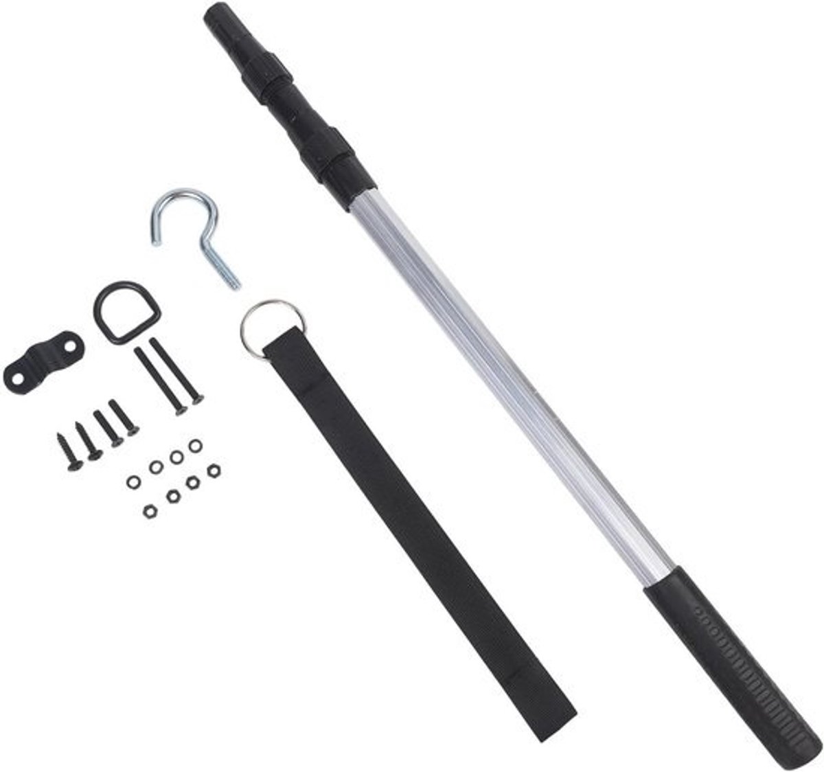Zolder Ladder Pull-Down - Telescopische Haak Kit - Ruimte Toegankelijkheid Verbeteren - Aluminiumlegering Constructie - 53 cm tot 11 m