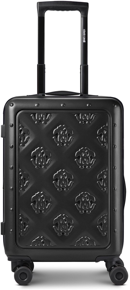 Roberto Cavalli Florence 4 wielen Cabinewagen 55 cm - Harde bagage - TSA slot - black