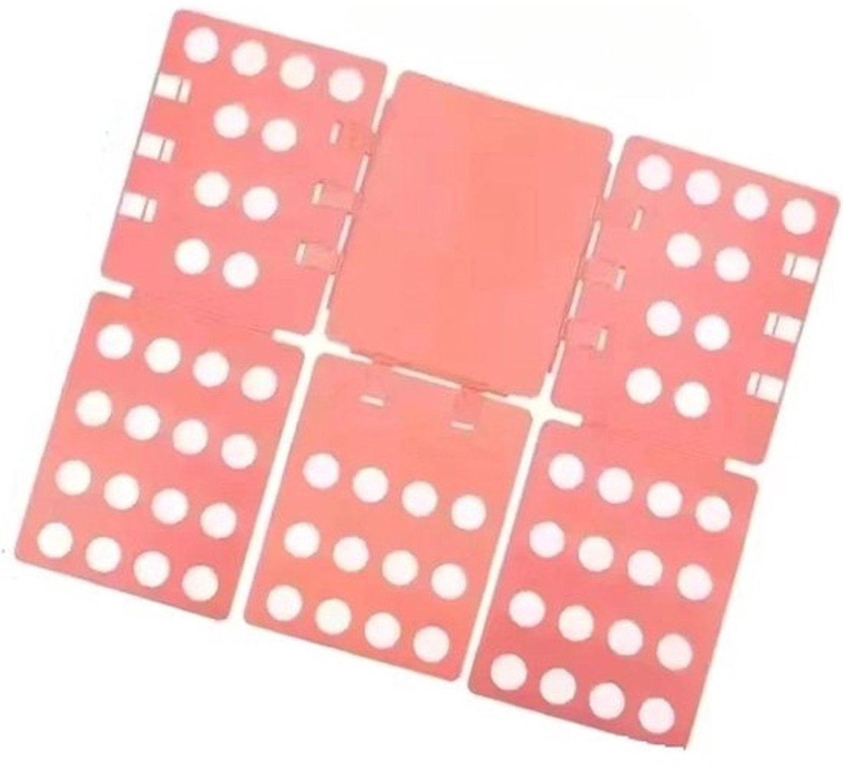 Vouwplank Kleding - Vouwmachine Truien - Snel Kleding Vouwen - Ruimtebesparend Ontwerp - 56 x 60 cm - Roze