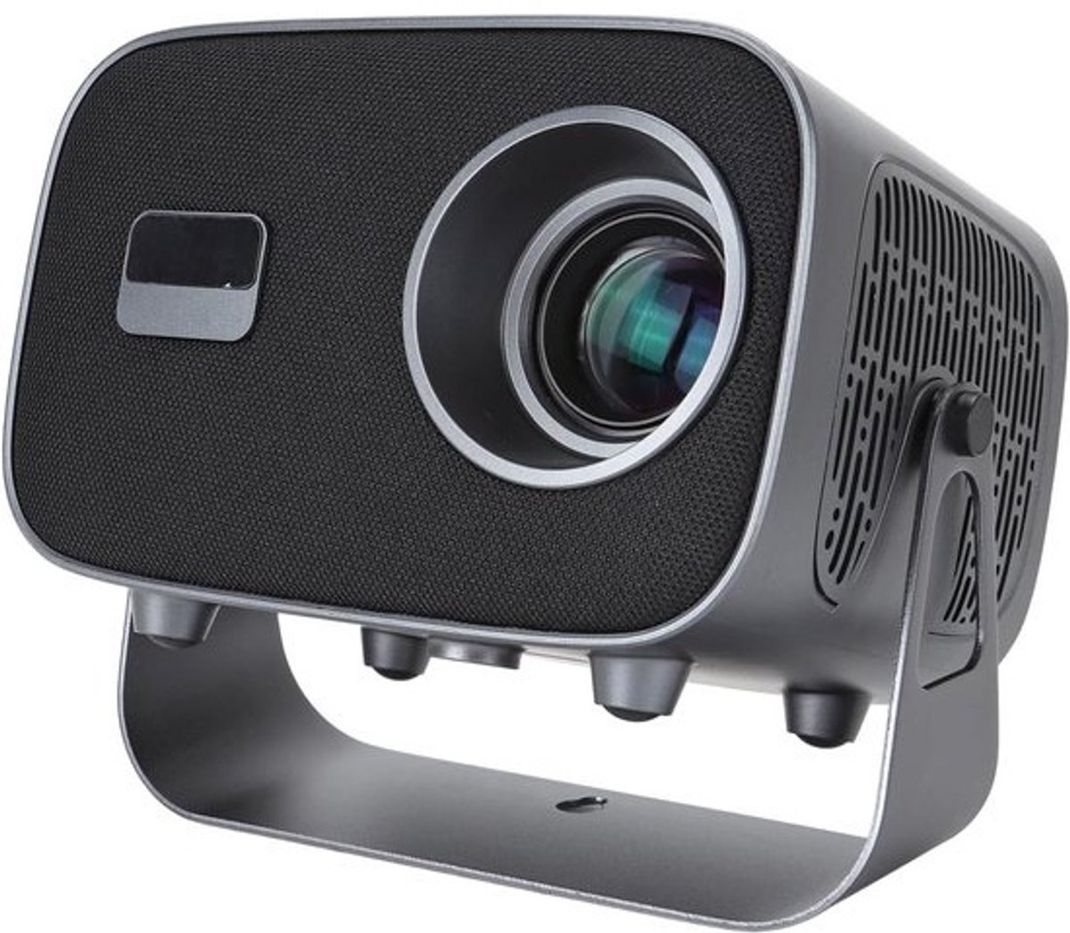 Mini Beamer - Draagbare Projector - Thuisbioscoop Creëren - Automatische Beeldcorrectie - Tot 300 Inch - Grijs