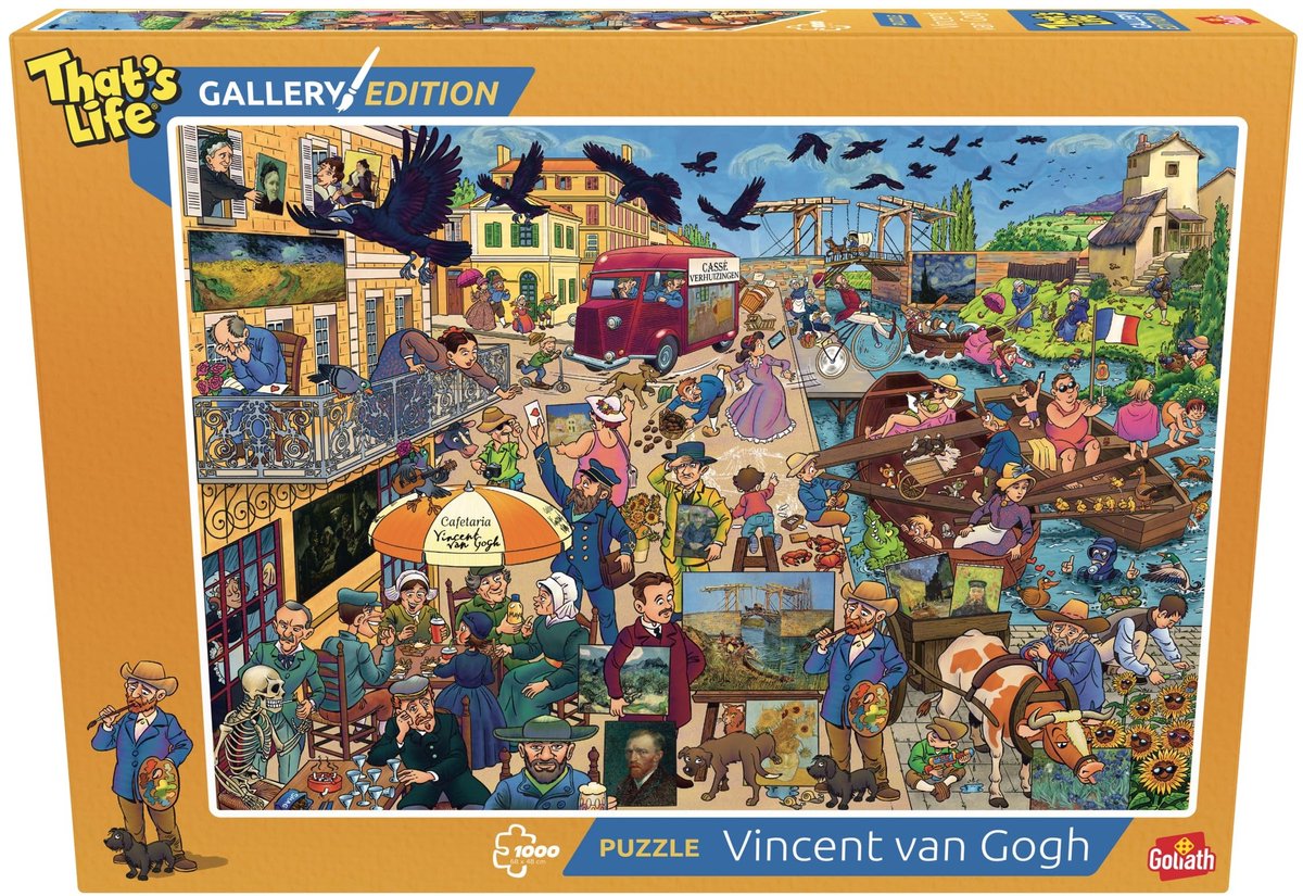 Puzzel Vincent van Gogh - 1000 stukjes voor kinderen vanaf 7 jaar
