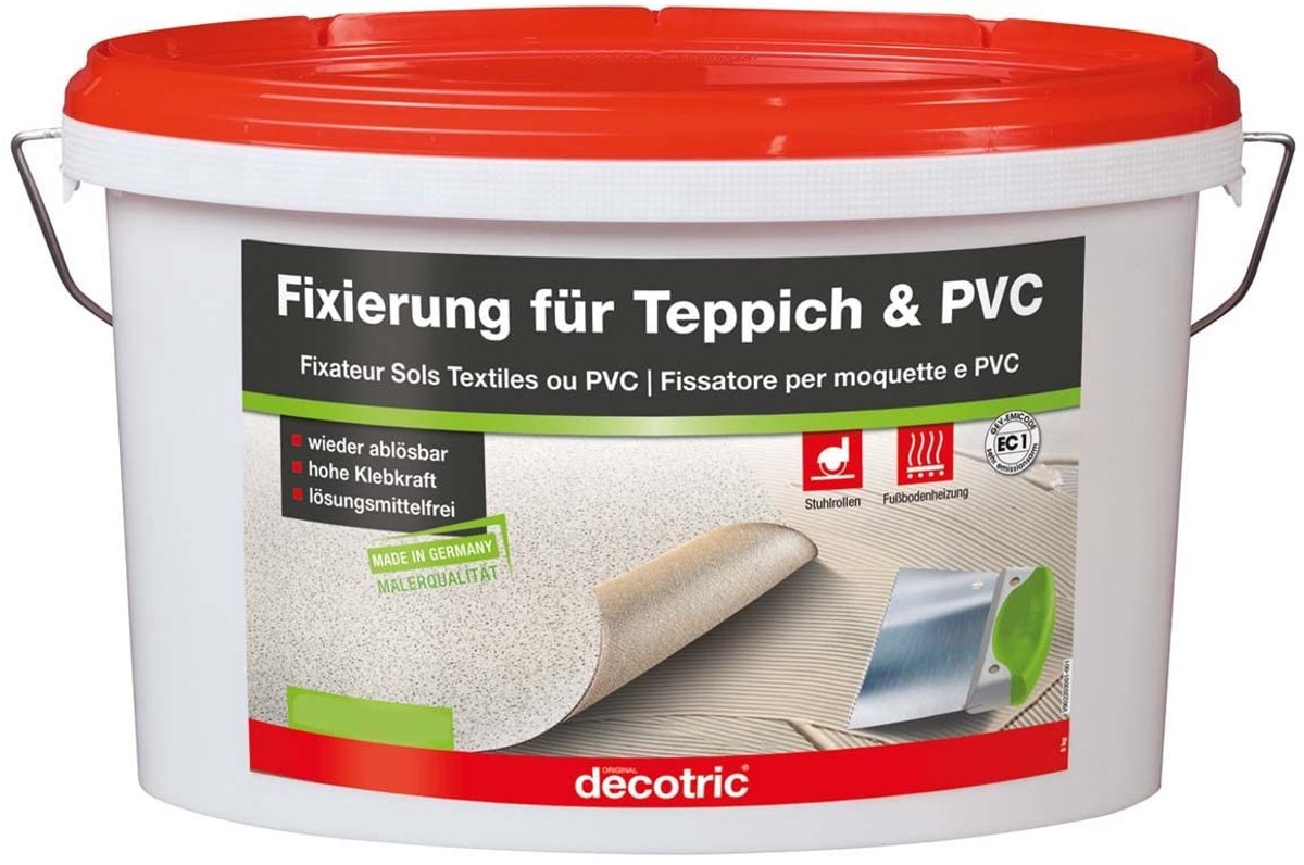Fixeerlijm voor PVC en Tapijt - 3 kg