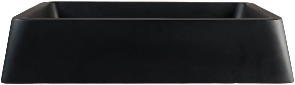 Terrazzo Wastafel - Grijs/witte steen 60 x 42 x 13 cm