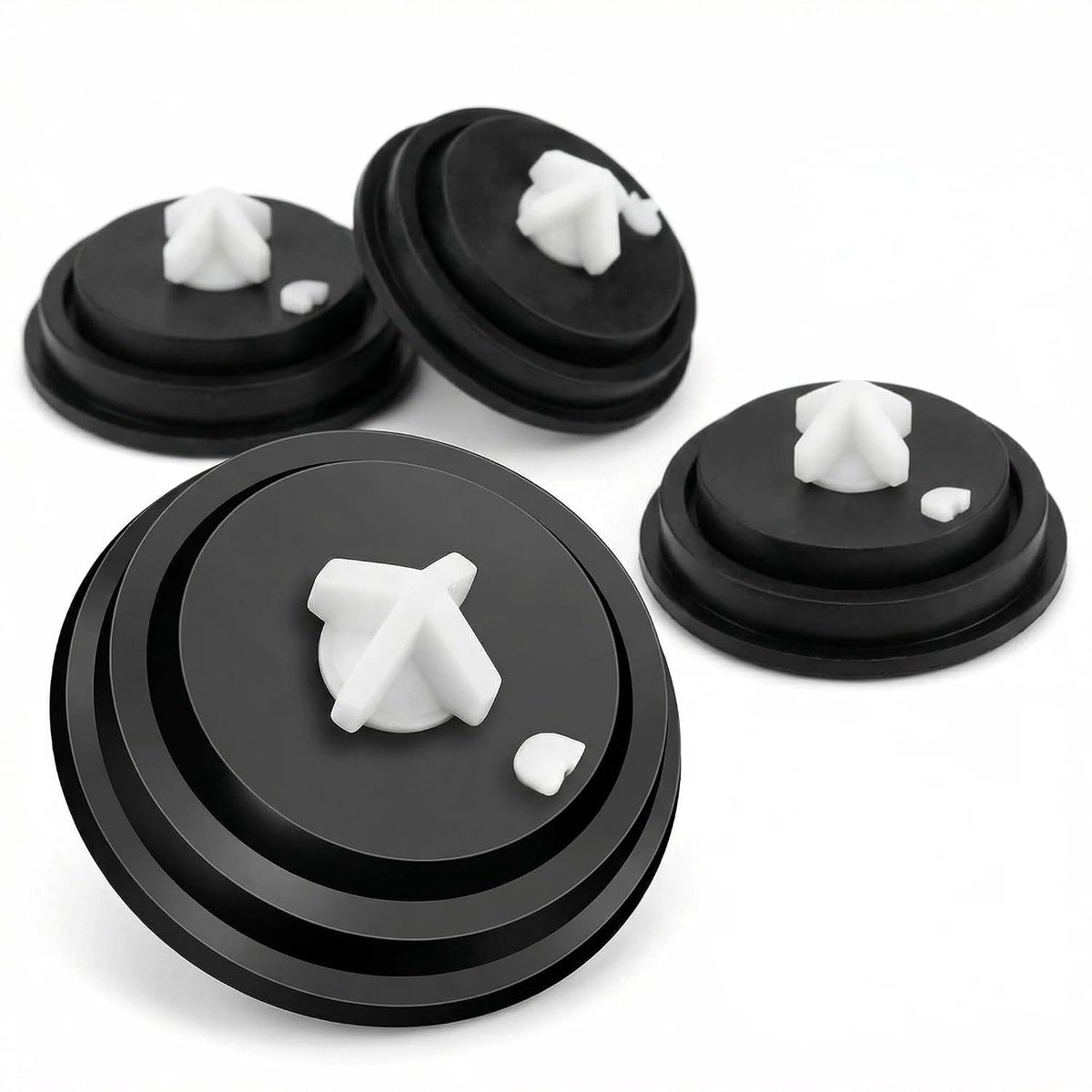 Vervangingsset voor 27mm Rubberafsluiters, Float Valve en Membranen voor Universele Inlaatkleppen, Geschikt voor Toilet en Wasbak