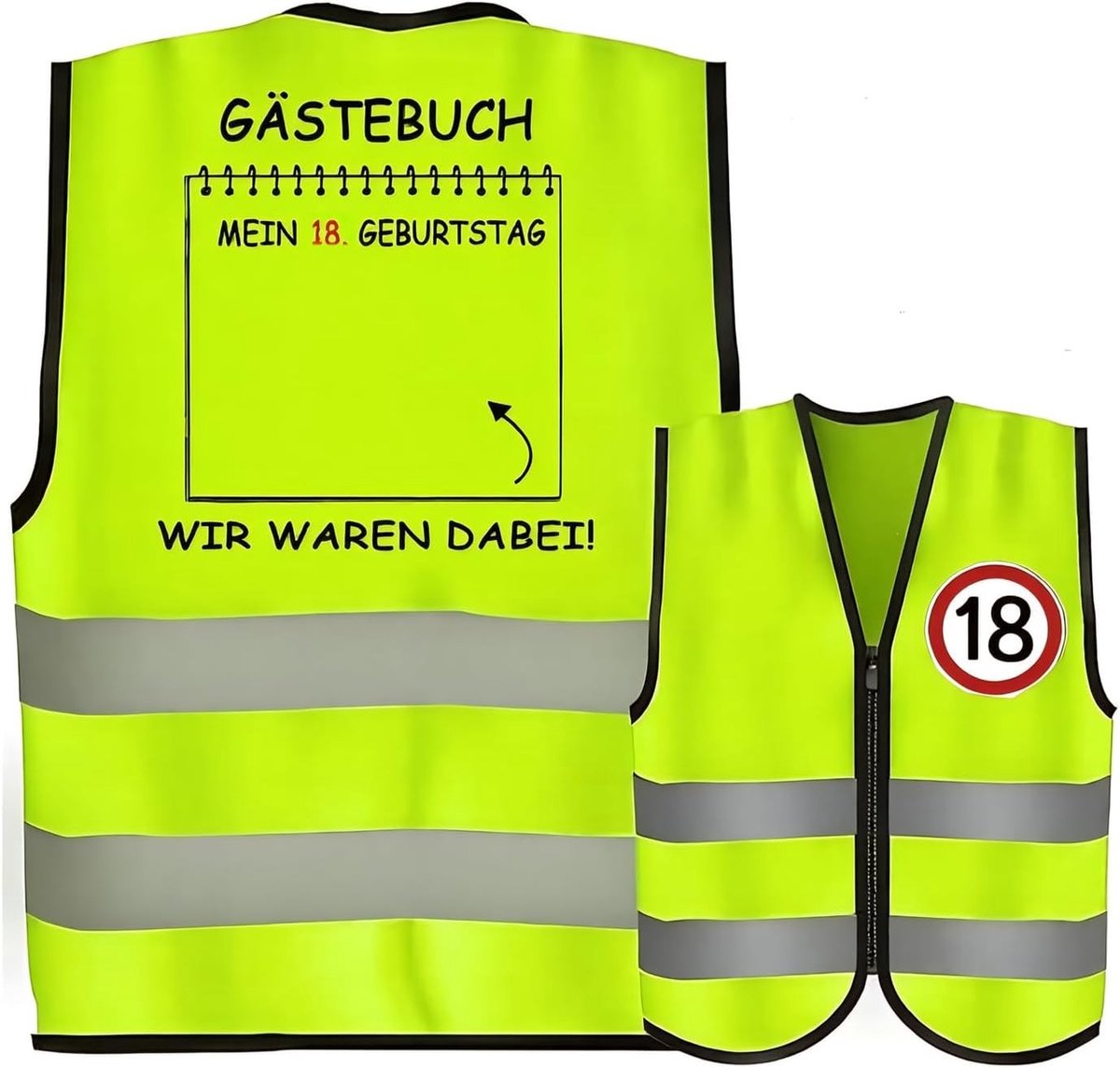 Grappig verjaardagsvest voor mannen van 18 tot 60 jaar – origineel cadeau met kaart en humor – perfect voor verjaardagsfeestjes en speciale gelegenheden