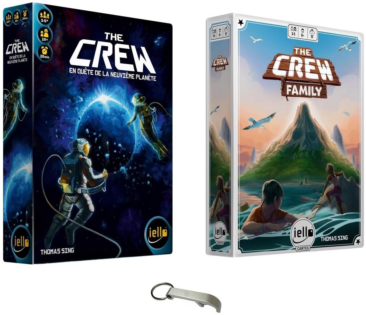 Bordspel The Crew: In Zoektocht naar de Negende Planeet - Coöperatief voor 3-5 Spelers