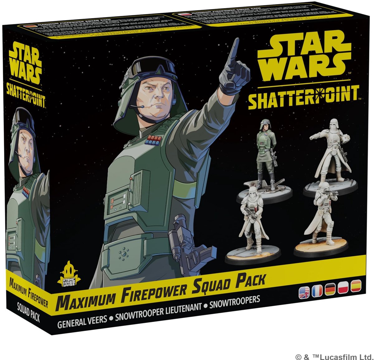Star Wars Shatterpoint Maximum Firepower Squad Pack - Tactisch Bordspel voor 2 Spelers
