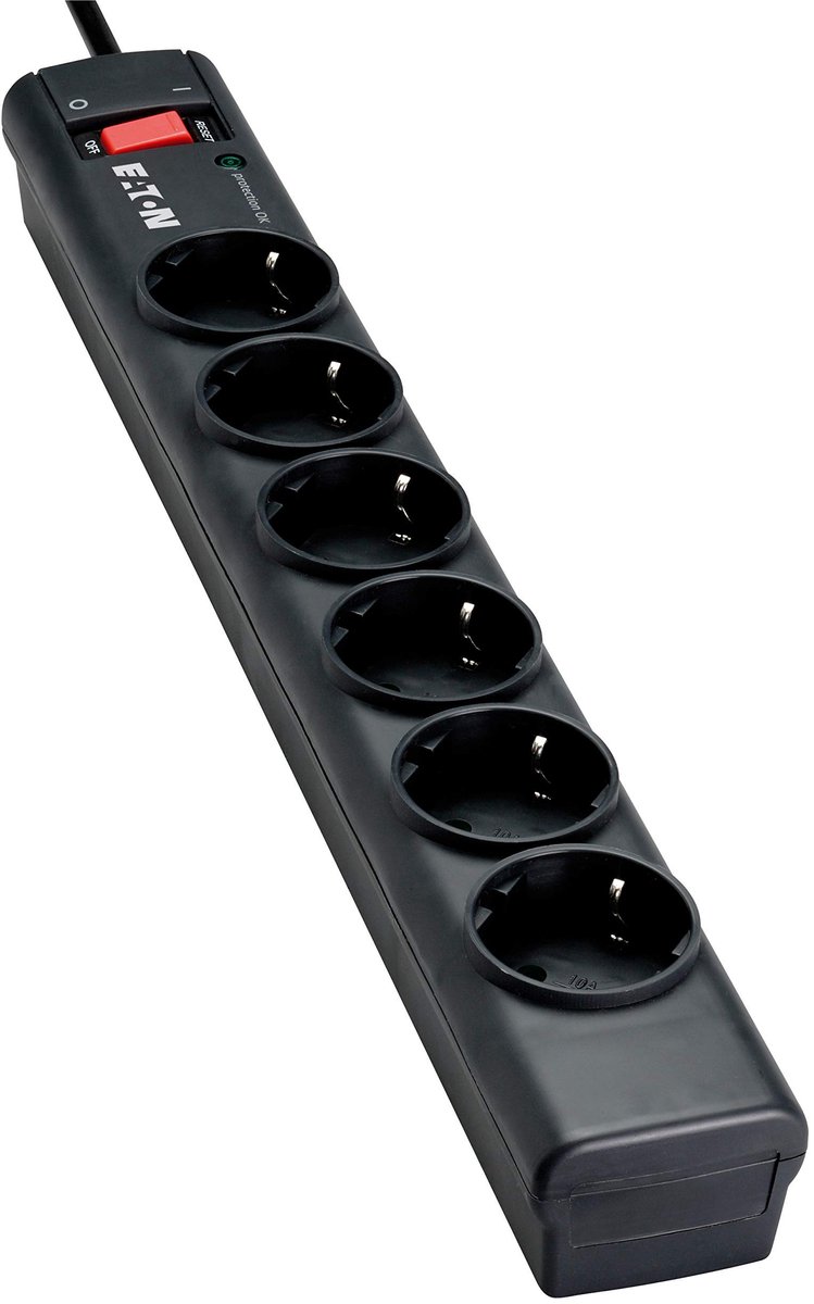 Accessoire - 6 Uitgangen - Zwart