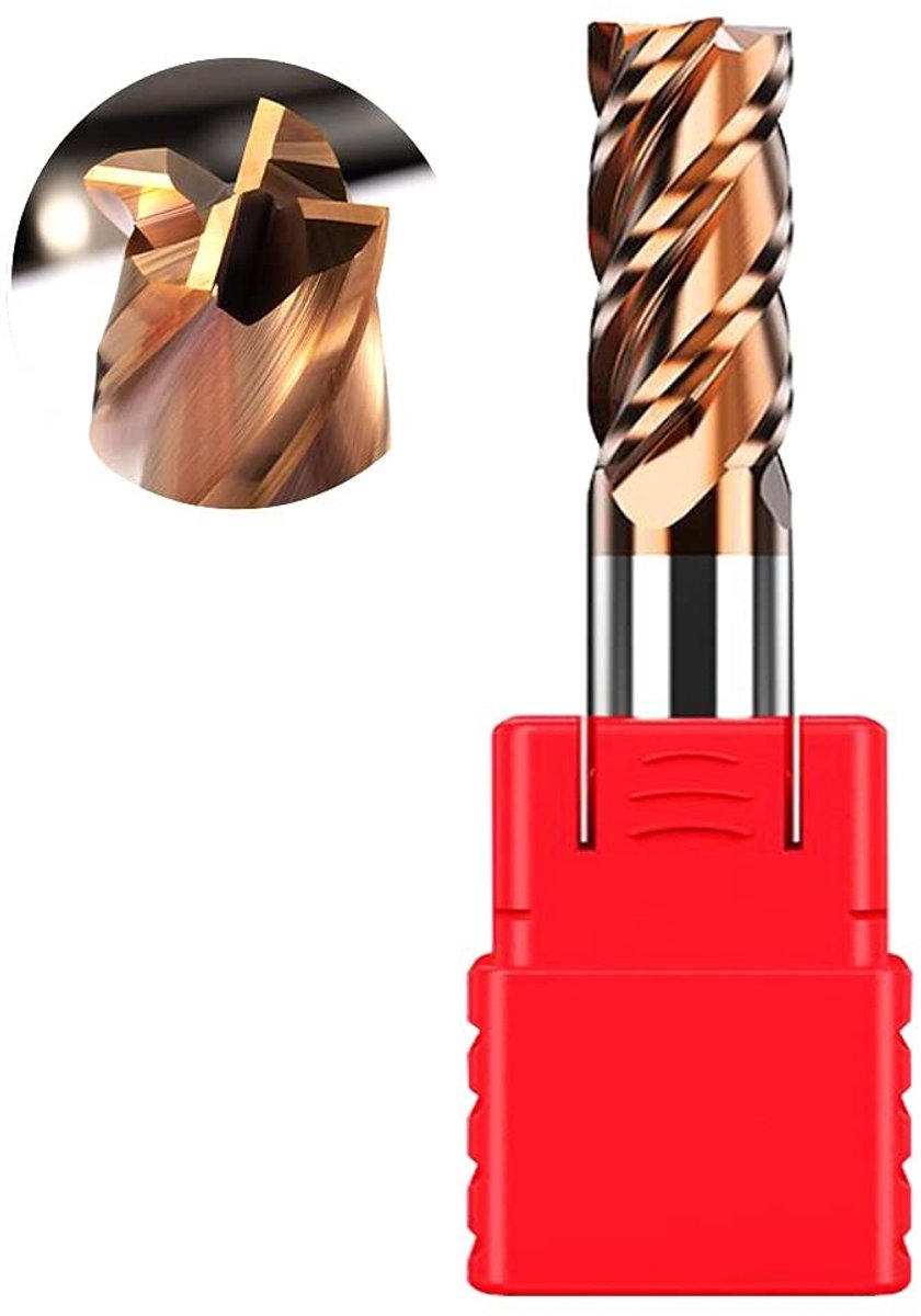 Frees met Schacht - Carbide, AlTiN Coating, 12 mm
