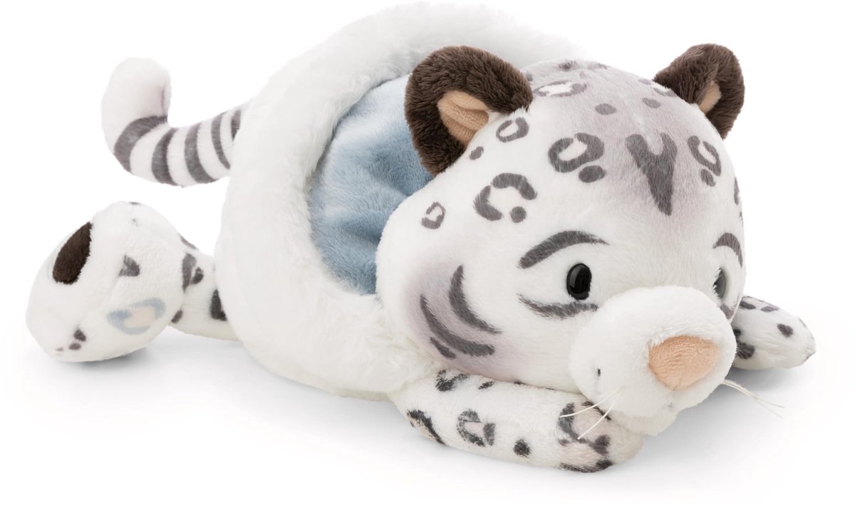 Pluche Speelgoed Sneeuwluipaard Eleni Snowbell - 45 cm - Wit