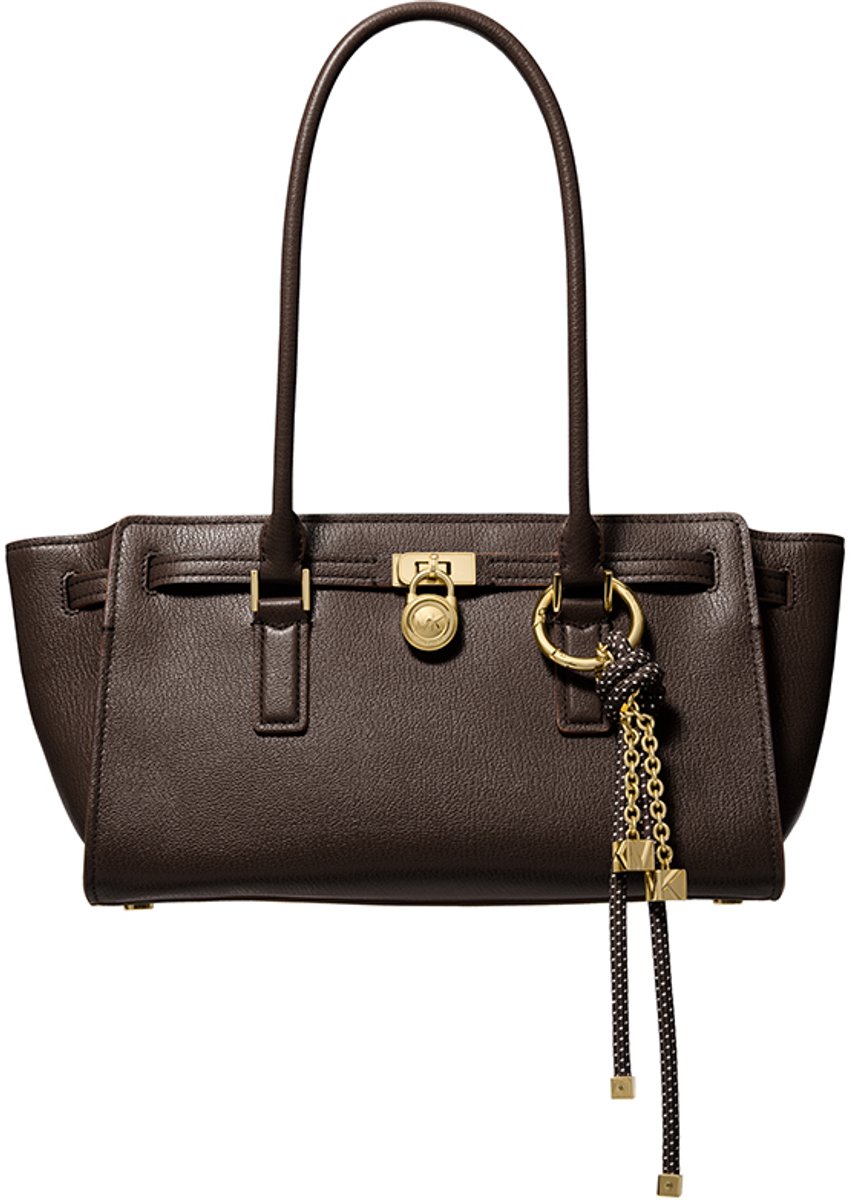 Michael Kors Hamilton Moderne Medium Schoudertas Dames - Leer - Licht Blauwe