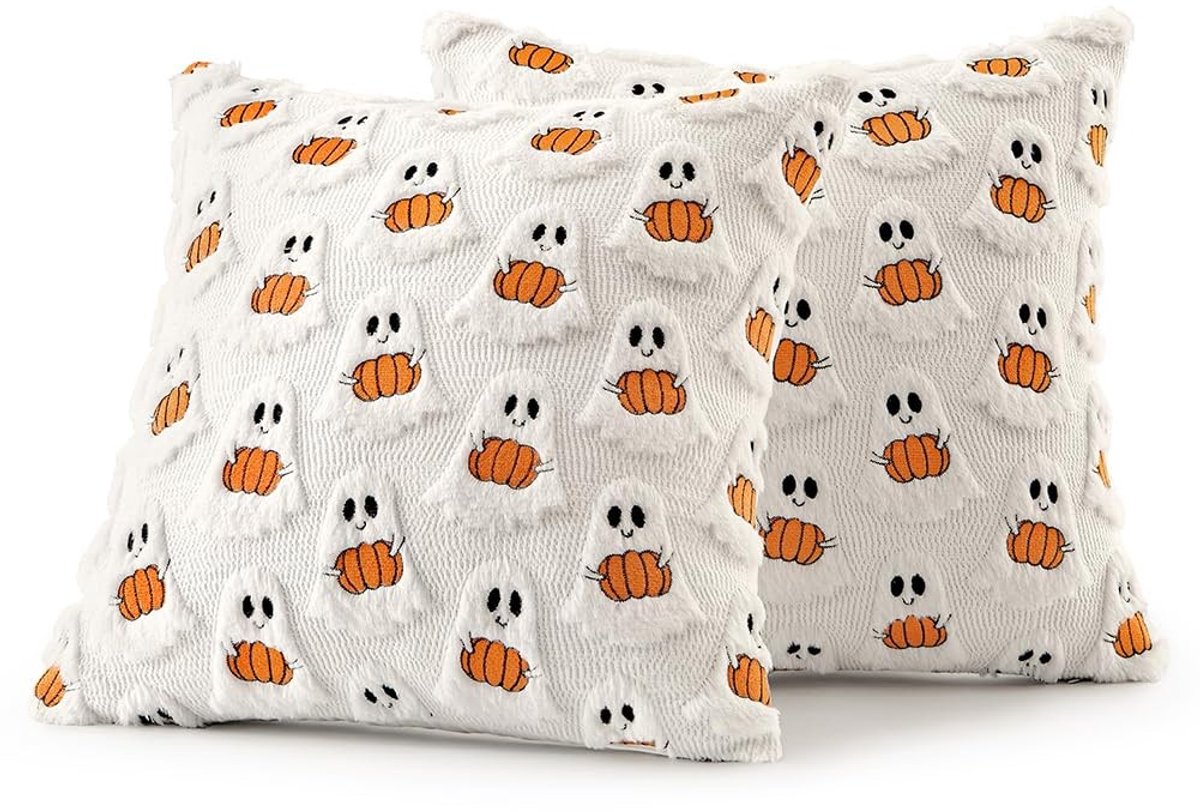 Halloween Kussenhoezen - 2 stuks 45 x 45 cm