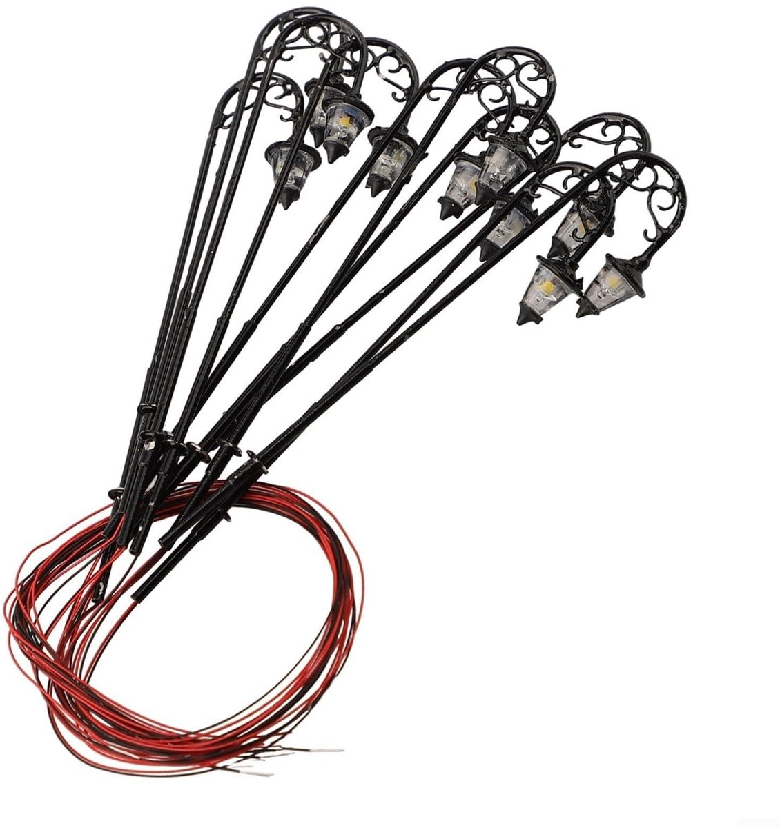 Miniatuur Lantaarns - 10 Stuks voor Modelbouw