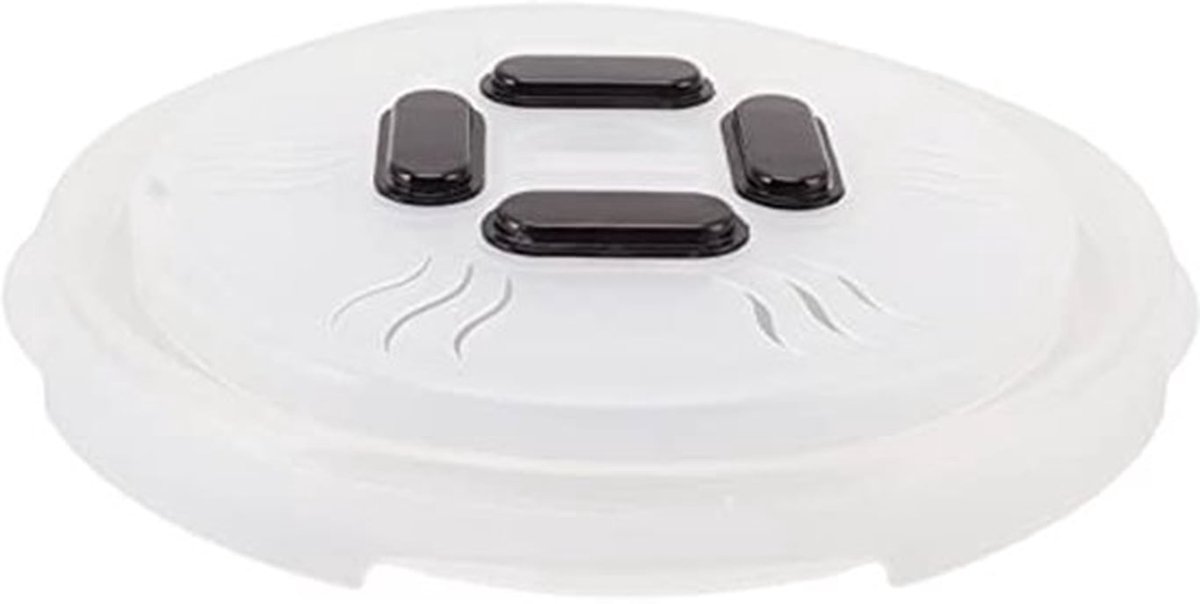 Magnetisch Wave Deksel - Magnetronveilig, BPA-vrij, 20 cm, Vouwbaar