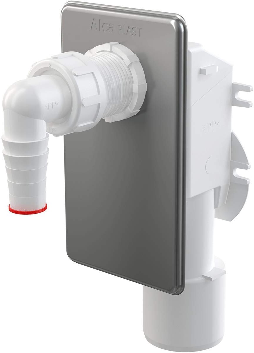 Inbouw Sifon voor Wasmachine - Chroom