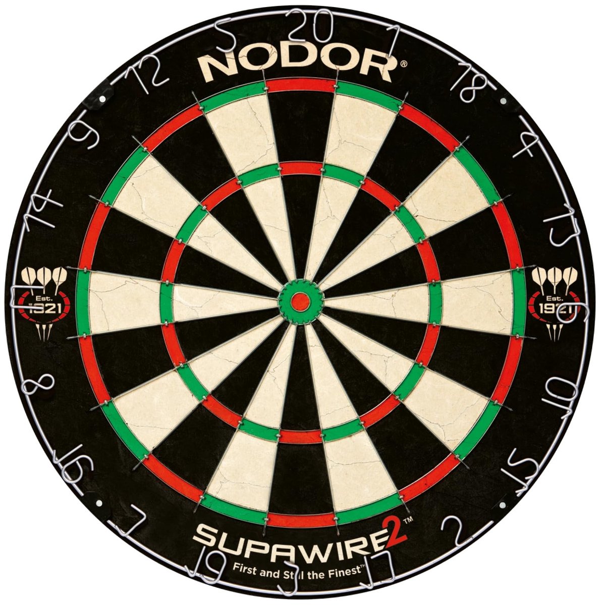 Dartbord - Supawire Technologie - Rond - Een Kleur