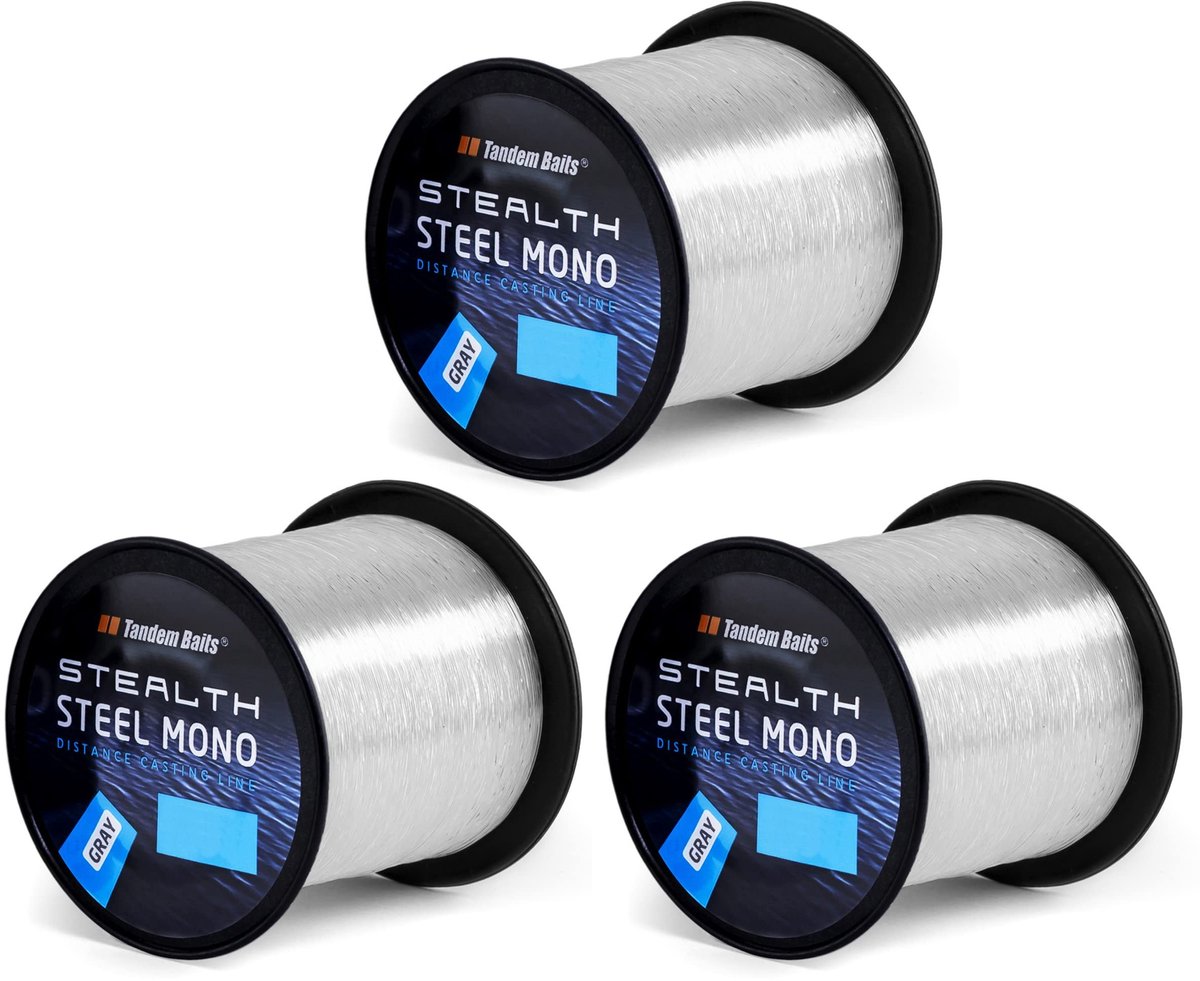 Nylon Vislijn - 600m/0.35mm - 3 Stuks