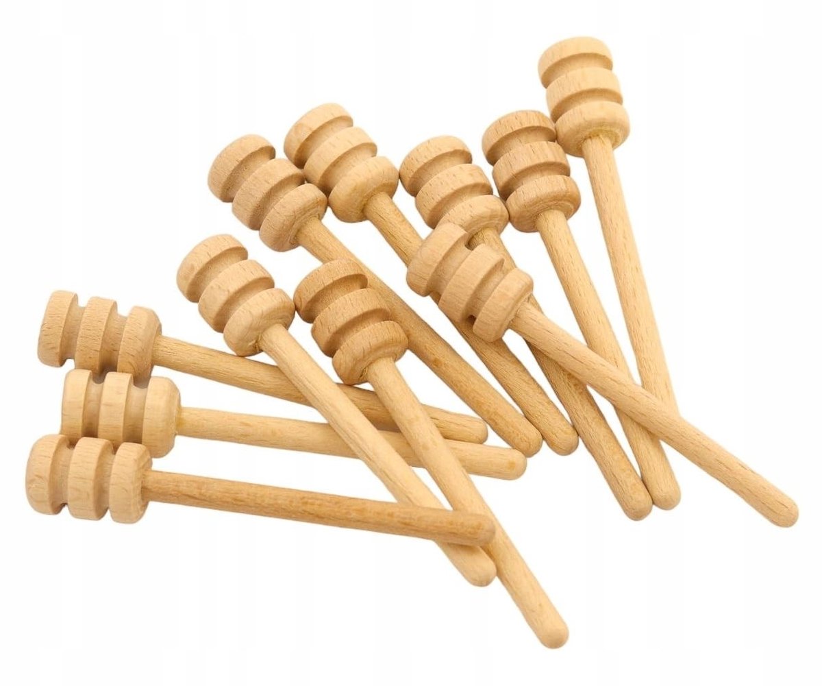 Houten lepelset - 10 Stuks 9 cm