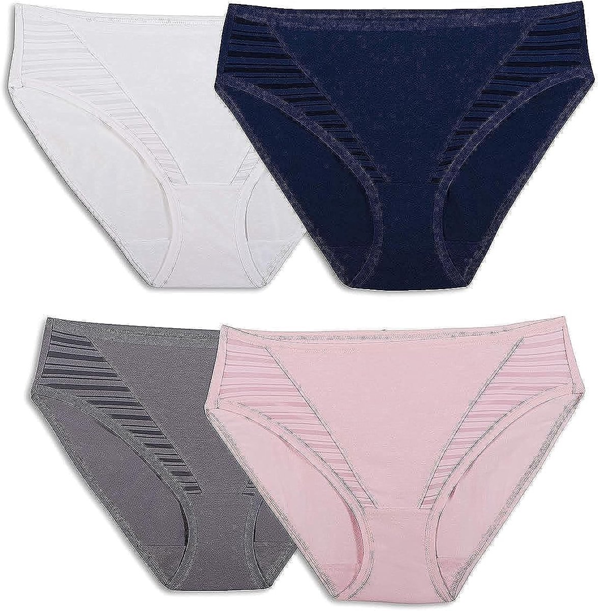 Ademend Ondergoed voor Dames - Vochtregulerend - 4 Stuks