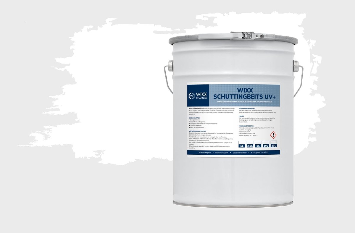 Fence Stain UV+ - Wit - 2,5L