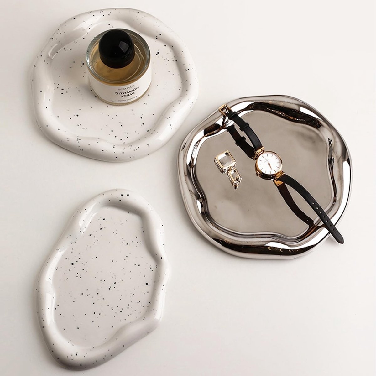 Sieradenhouder in Esthetische Wolkvorm, Sieradenkom voor Cosmetica, Sleutels en Losse Muntjes, Perfect Cadeau voor Vrouwen en Meisjes