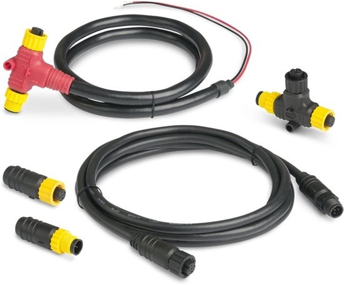 NMEA 2000 Starter Kit - Boot Elektronica Kit - Maritieme Netwerken - NMEA 2000 Gecertificeerd - 1 Meter Kabel - Zwart