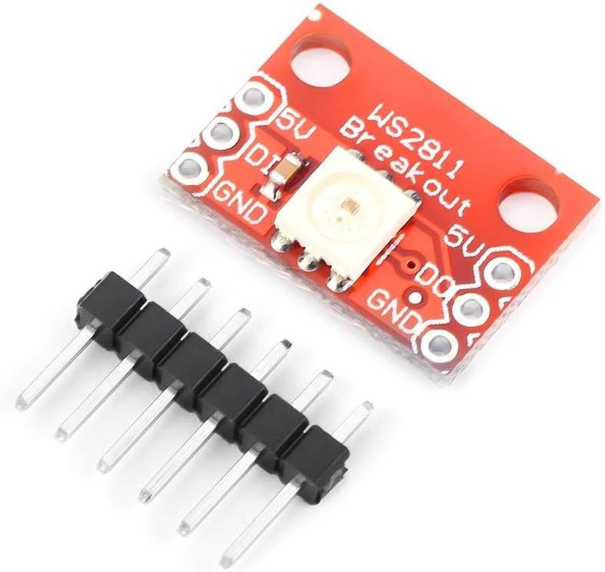 Breakout Board 5 Stuks WS2812 Splitter Module met Onafhankelijke Kleurcontrole voor 5050 RGB LED Modules en Verlichting