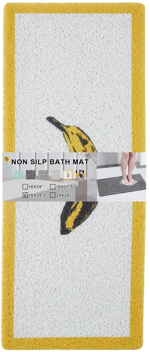 Antislip Badmat - Sneldrogend - Banaan