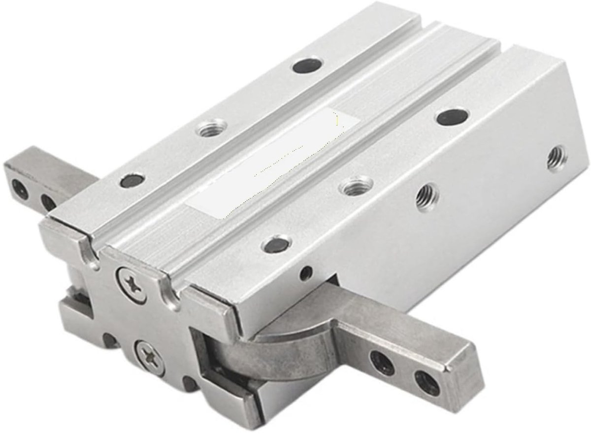 Dubbelwerkende pneumatische grijpercilinder - 16 mm slag voor automatisering