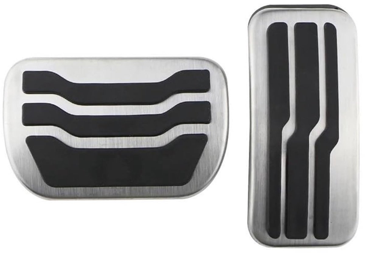 Auto Pedaal Cover voor Ford Nieuwe Mondeo Edge Fusion 2015-2022 - Roestvrij en Rubber