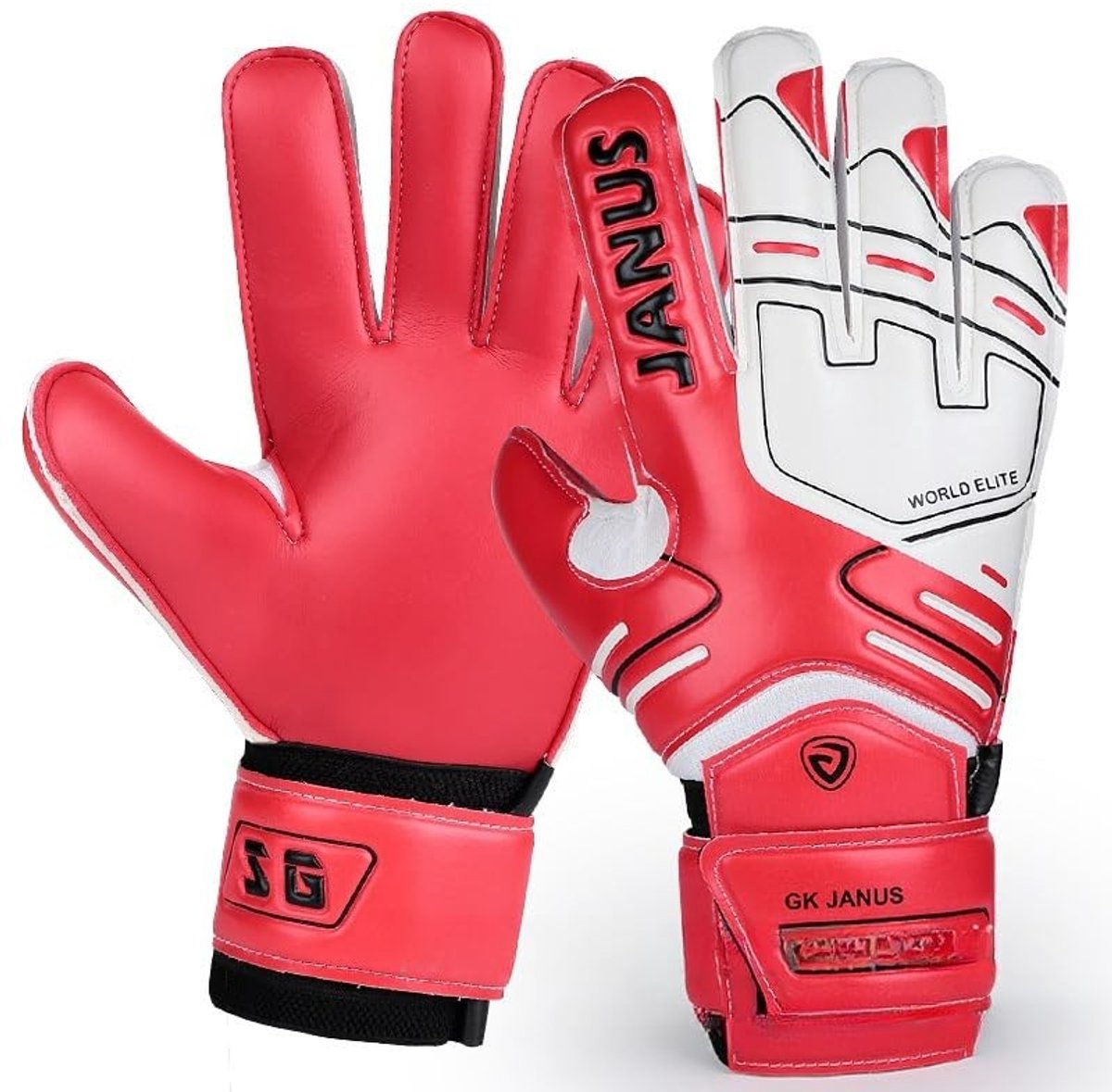 Voetbalkeepershandschoenen - Sterke Grip en Ademend - Blauw - Maat 5