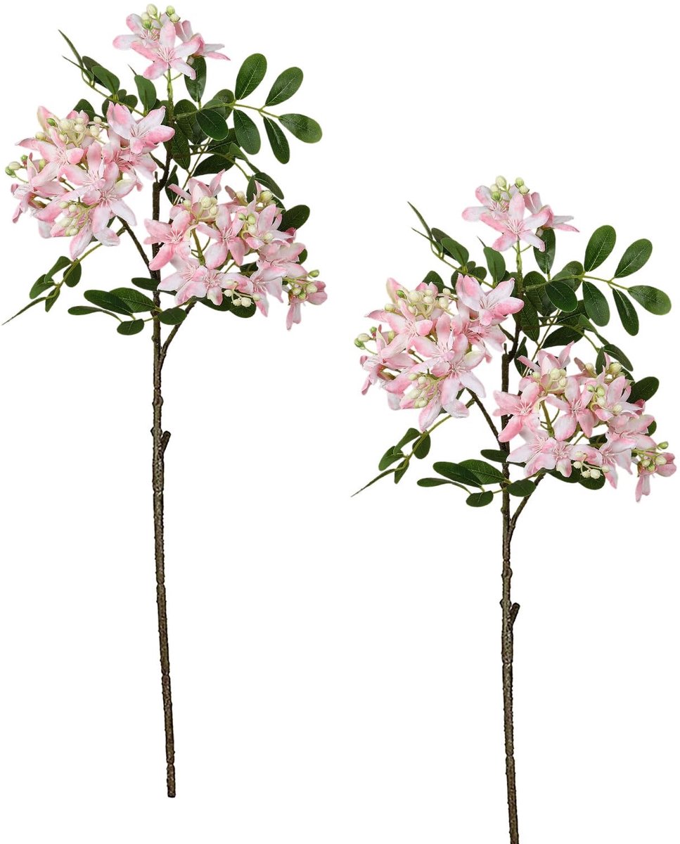 Kunstgeraniums Bloementakken - Roze 25,6 Inch