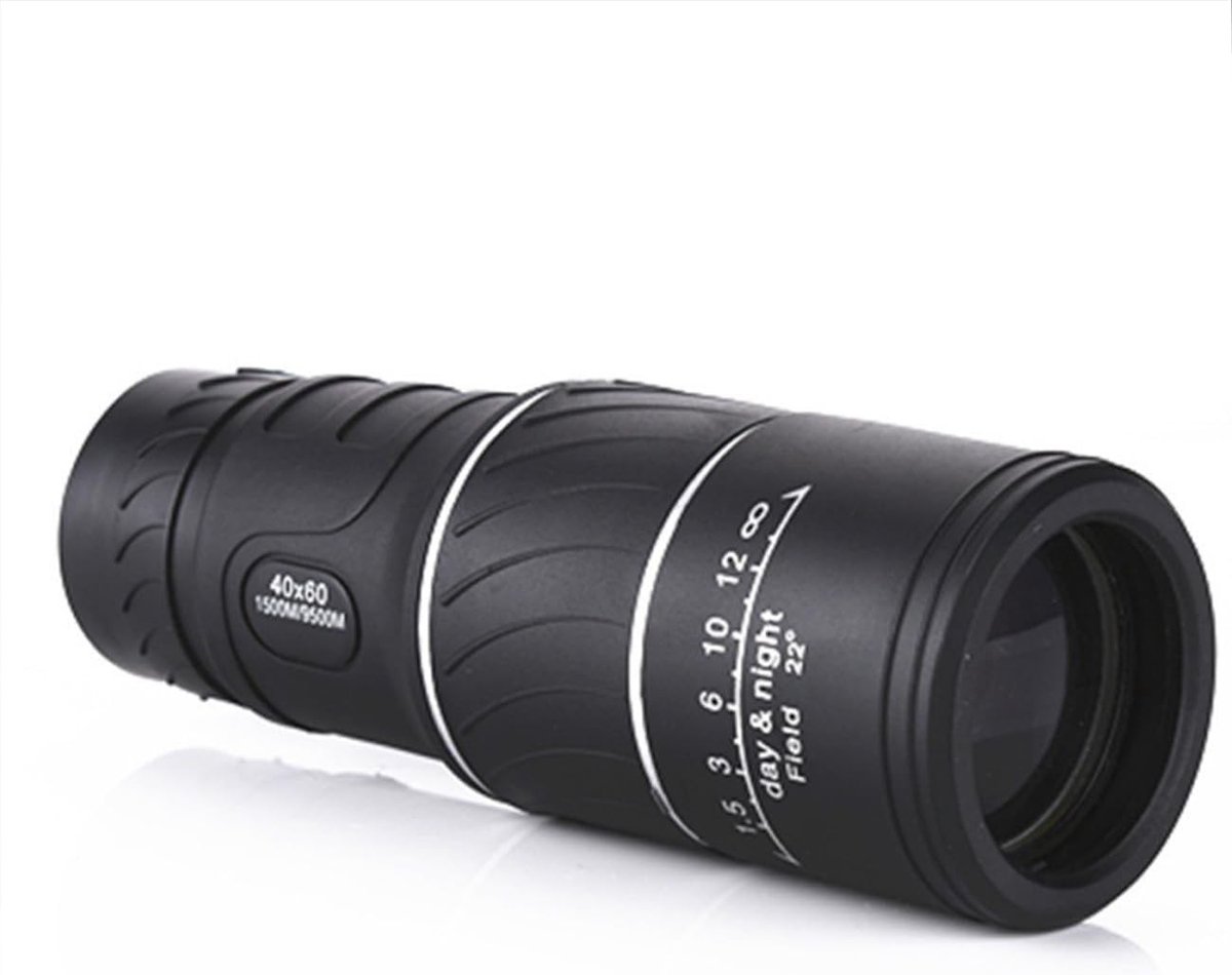 Krachtige 16x52 Monoculaire Telelens met Dubbele Focus en Verstelbare Zoom voor Wandelen, Kamperen en Reizen