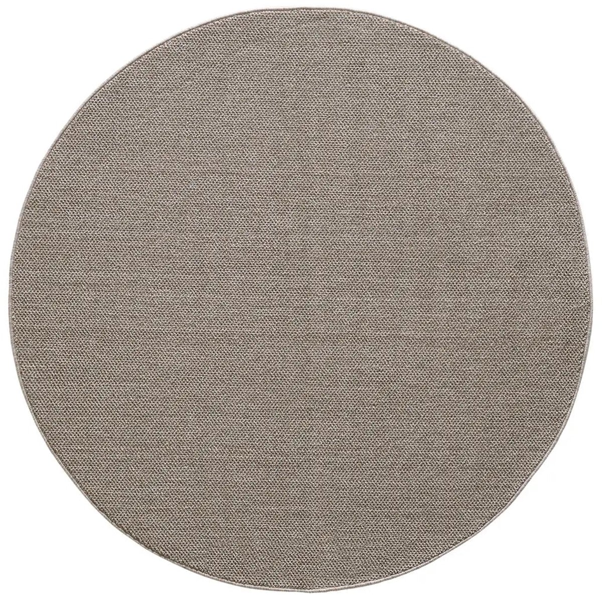 Dutch XXL Rond Vloerkleed | Tapijt | Loom | Uni | Bruin, foto 2