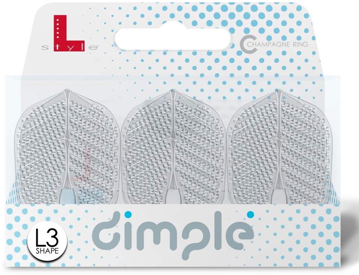 Elzusha - PRO Dimple Dart Flights voor Verbeterde Stabiliteit