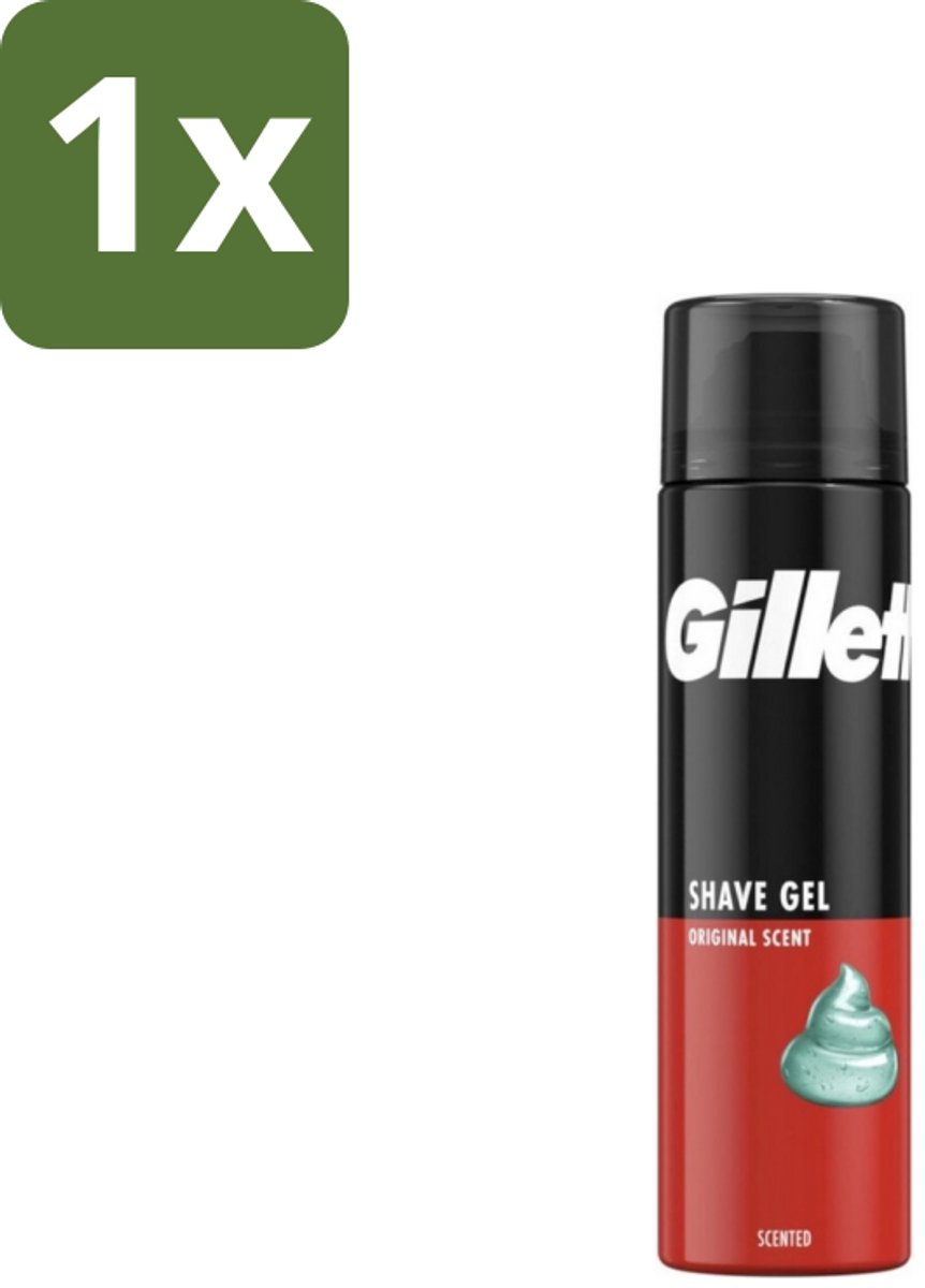 Gillette – Scheergel – Classic – 200 ml - 1 stuk