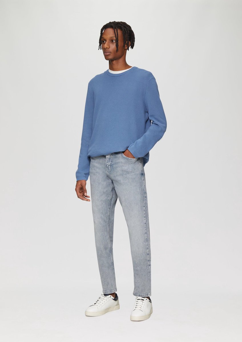 Q/S designed by - Broek - Maat 38/32 - Mannen - 53Z6 BLUE - katoen