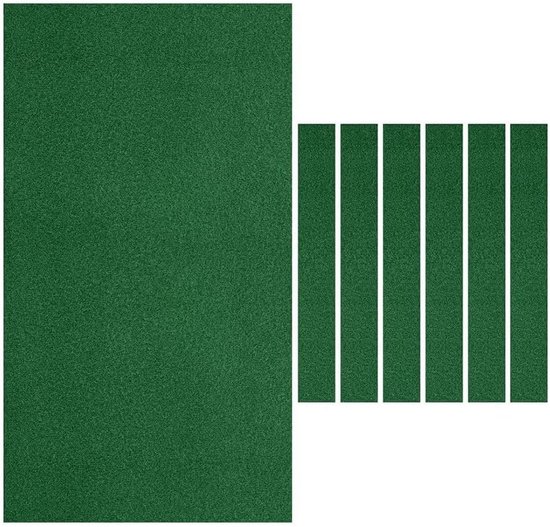 Biljartdoek voor 2,4 m biljarttafel met vilten bescherming en 6 stoffen stroken voor clubs en bars — afbeelding 4