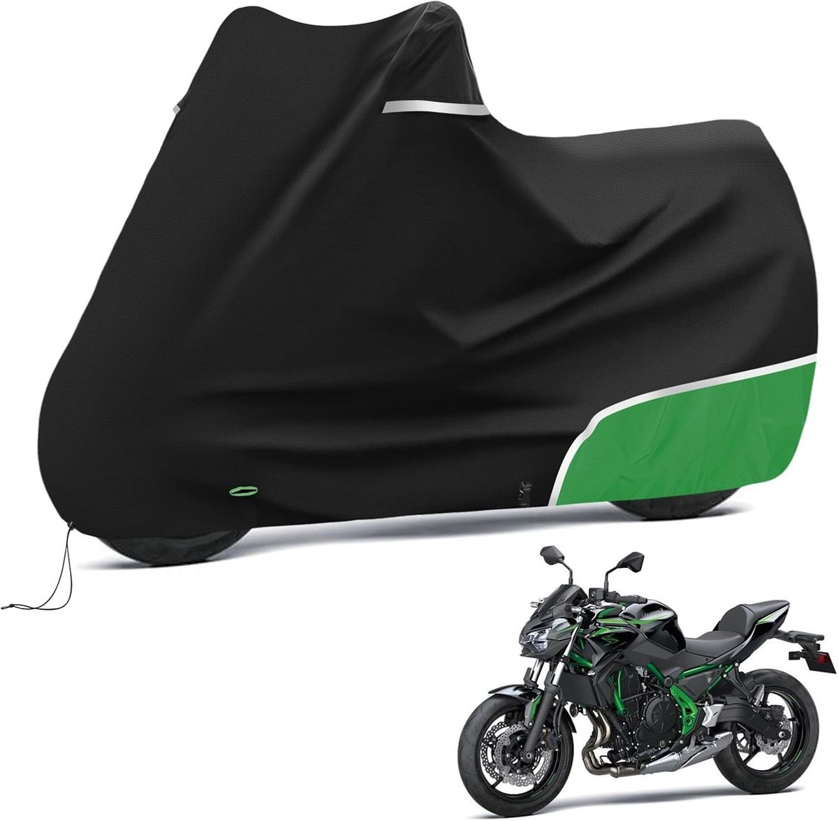Winterbestendige en waterdichte motorhoes voor Z650 en Z Series - Scheurvast en robuust tarpaulin voor buitengebruik