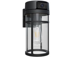 Tiqvi - Buitenlamp met Camera en Bewegingssensor - Full HD - IP65 - E27 Fitting - WiFi